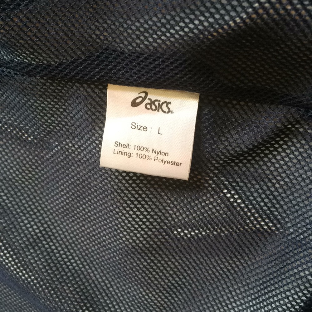 Asics Performance Navy Jacket Size Large - image 5